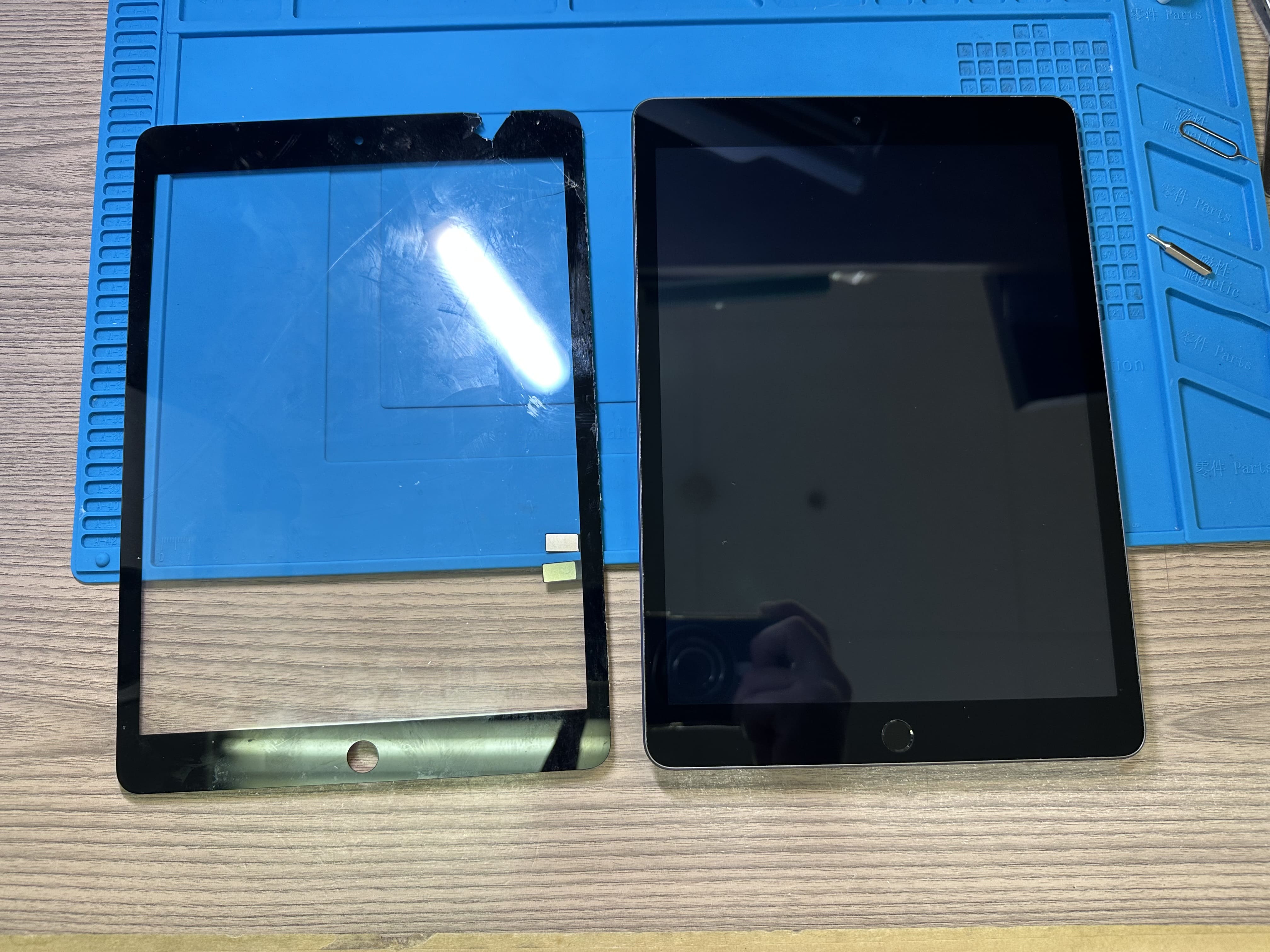 【iPad 9】アイパッドのガラス割れは即日お渡し可能です！スマホ修理工房カインズ前橋吉岡店まで！